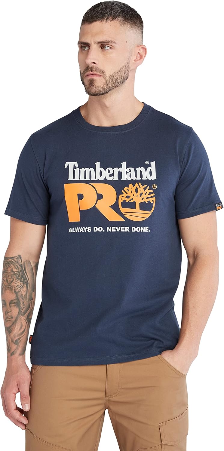 

Футболка Timberland PRO Unisex-Adult Core Chest Logo с коротким рукавом, Black Iris, Черный, Футболка Timberland PRO Unisex-Adult Core Chest Logo с коротким рукавом, Black Iris