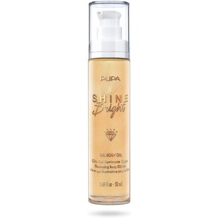 

Гель-масло для тела Pupa Shine Bright 001 Gold Diamond 50 мл