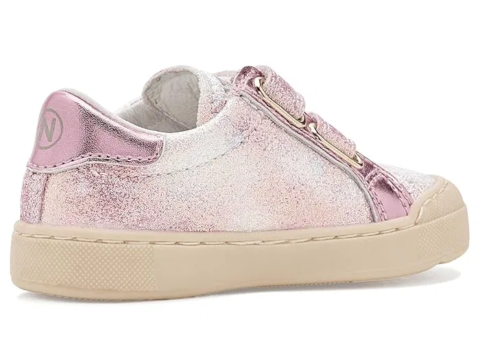 Кроссовки с двойной липучкой Singery Low VL Naturino, Glitter Pink — фото 4