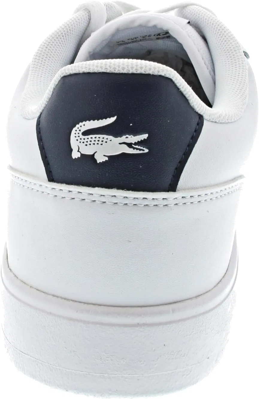 Мужские кожаные кроссовки Lacoste Court Ace, Navy — фото 2