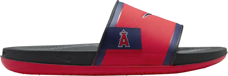 

Кроссовки MLB x Offcourt Slide 'Los Angeles Angles', красный