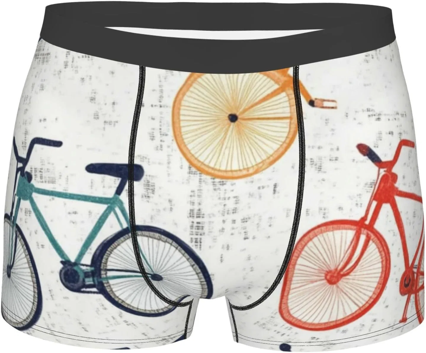 Боксеры с принтом Dogs And Stars, Bicycle Silhouette 11
