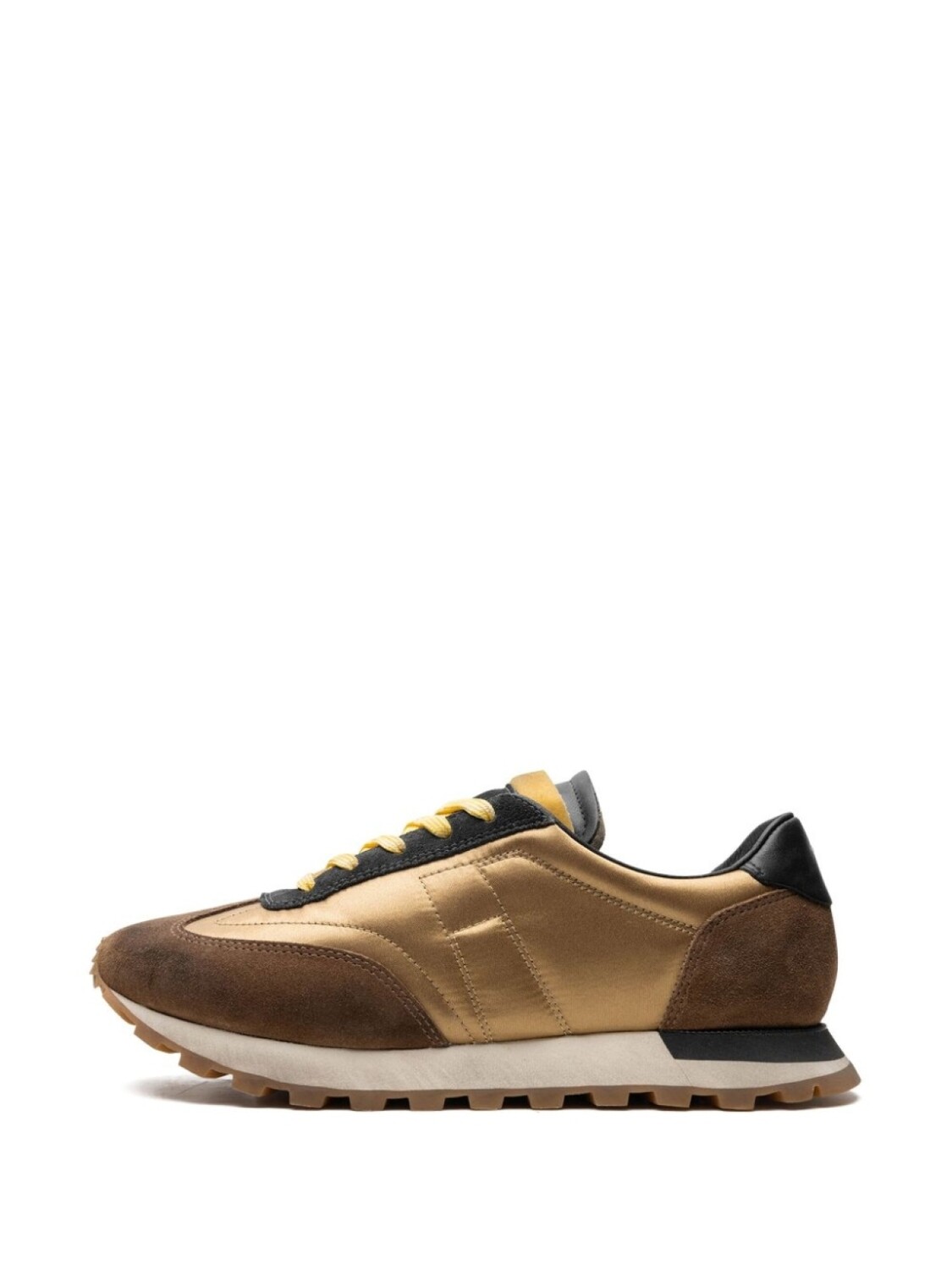 Maison Margiela кроссовки Retro Runner "Brown", коричневый — фото 3