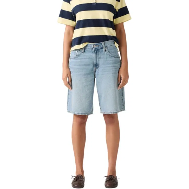 Бермудские шорты Baggy Dad Jort Levis, Light Blue — фото 4