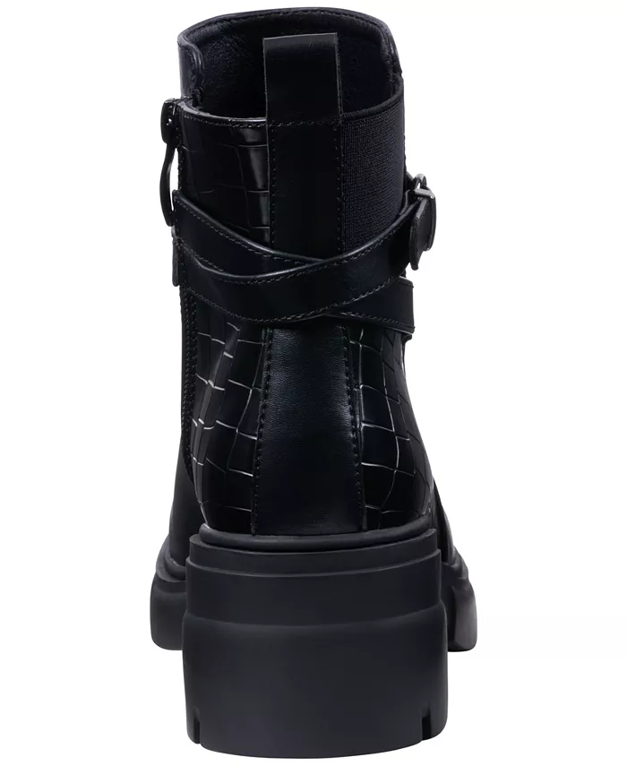 Женские ботильоны Dawn Block на каблуке Gc Shoes, черный — фото 3
