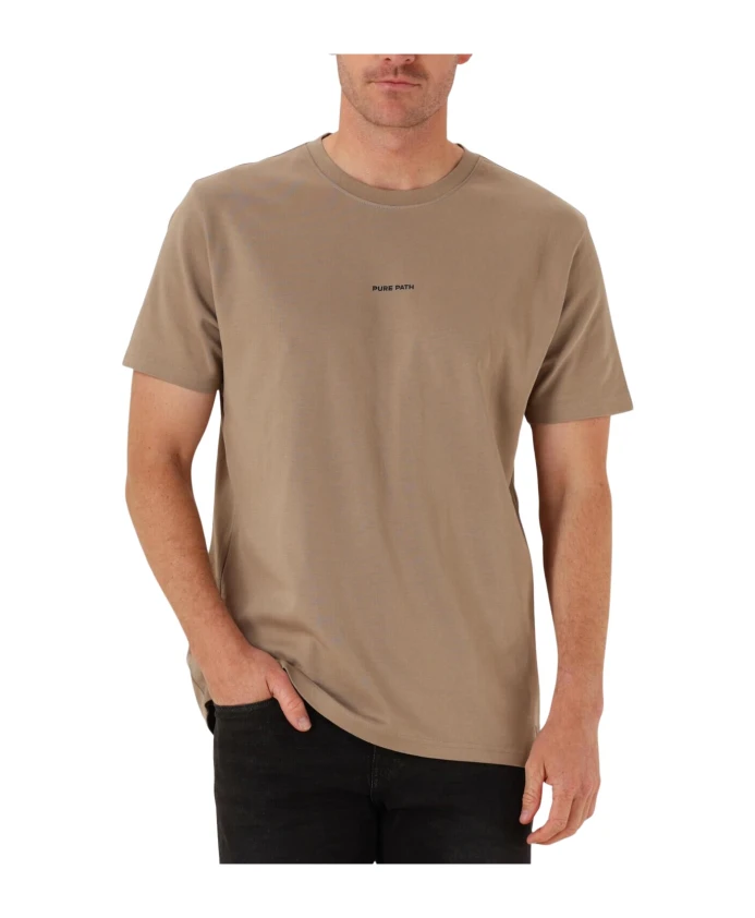 

Мужские поло и футболки стандартного кроя Pure Path, бежевый