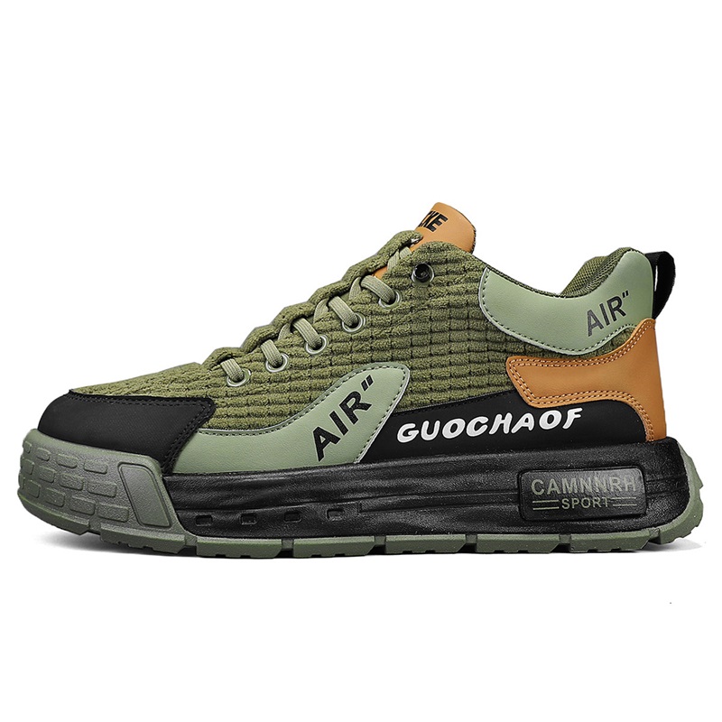 

M.M Party Мужские повседневные кроссовки низкие хаки/серый/зеленый - зеленый, цвет Green