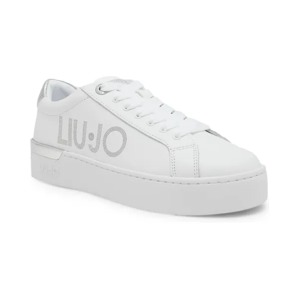 

Кожаные спортивные туфли Silvia 65 Liu Jo, белый