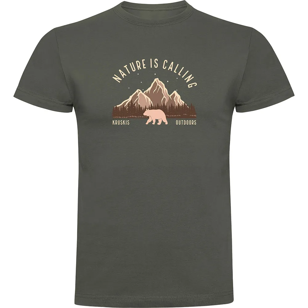 

Футболка с коротким рукавом Kruskis Bear, зеленый