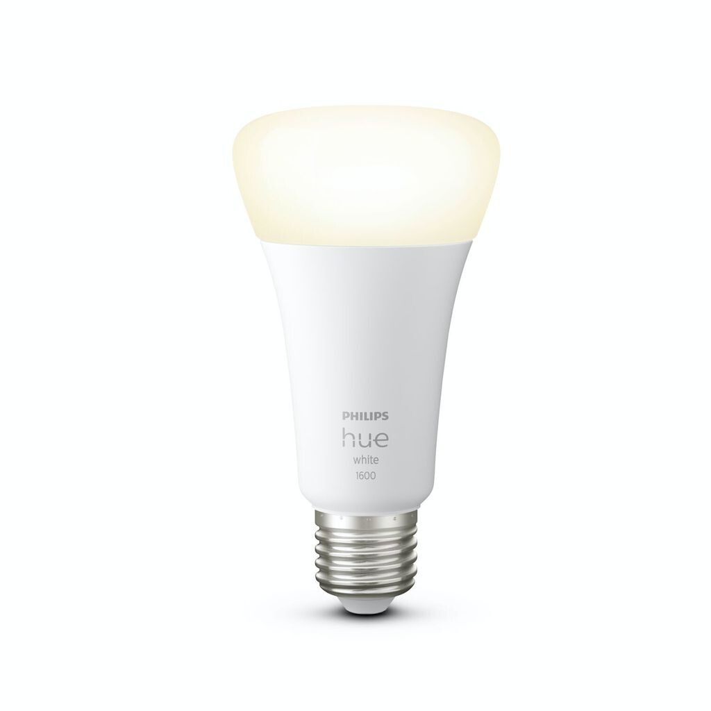 

Philips Hue Bluetooth White E27, одна упаковка, 1x1600лм, белый