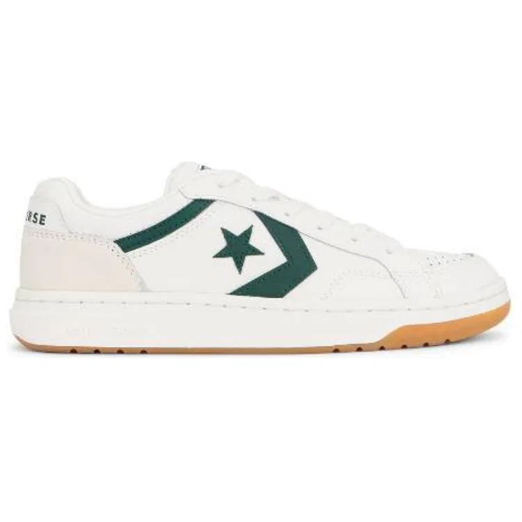 Кроссовки для скейтбординга низкие Converse White Green — фото 3