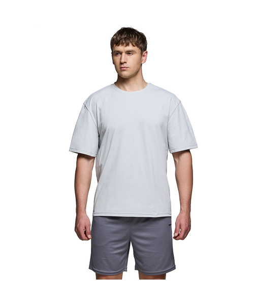 

Футболка с коротким рукавом, охлаждающая, оверсайз, Solona TESLA, серый