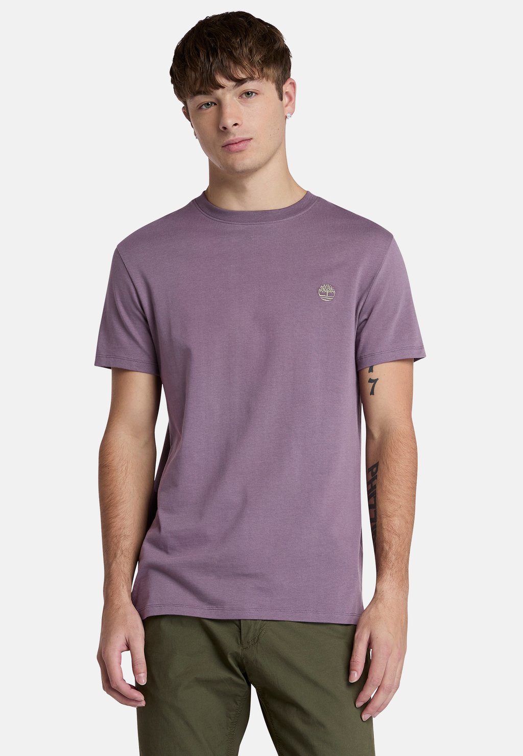 

Базовая футболка SHORT SLEEVE TEE Timberland, цвет Vintage Violet
