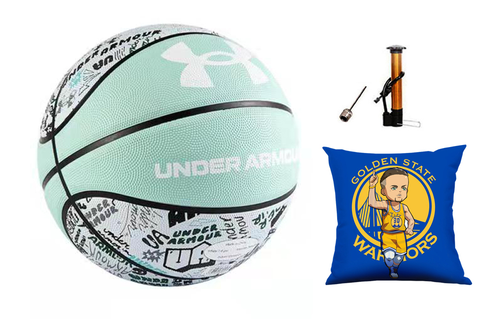 

Under Armour Граффити China баскетбольный мяч Tiffany белый зеленый размер 7 тренировочный unisex