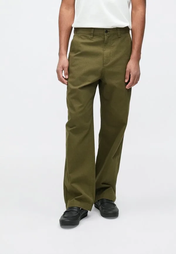 Современные широкие брюки Gap, Ripe Olive