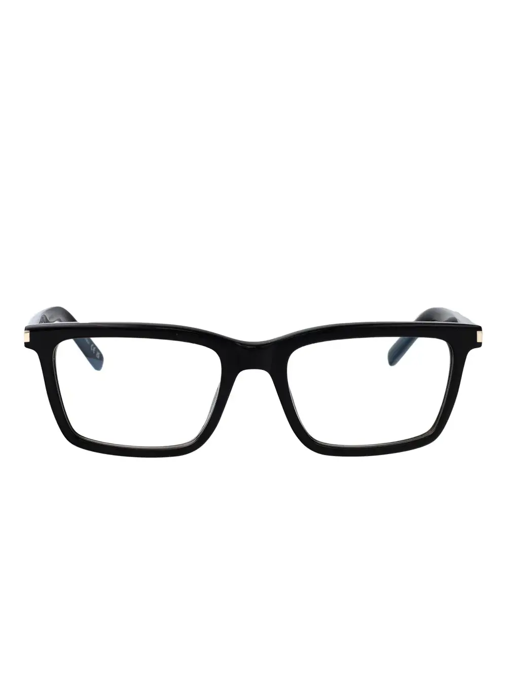 

Очки с прямоугольной оправой Saint Laurent, черный