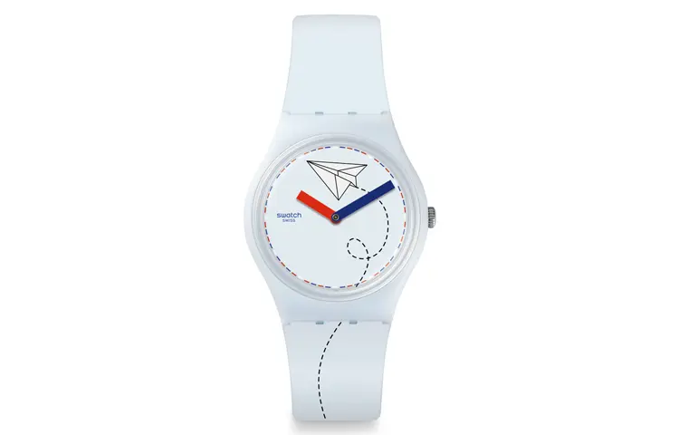 

Унисекс синие часы 34 мм GS151 SWATCH