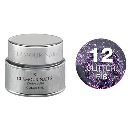 

Гель-блестки Glamour Glitter Gel 12 - 5 миллилитров Vip