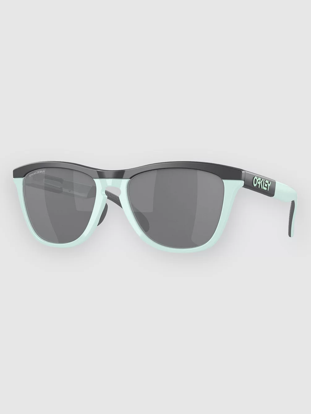 

Солнцезащитные очки Frogskins Range Matt Carbon/Blue Milksh Oakley, черный