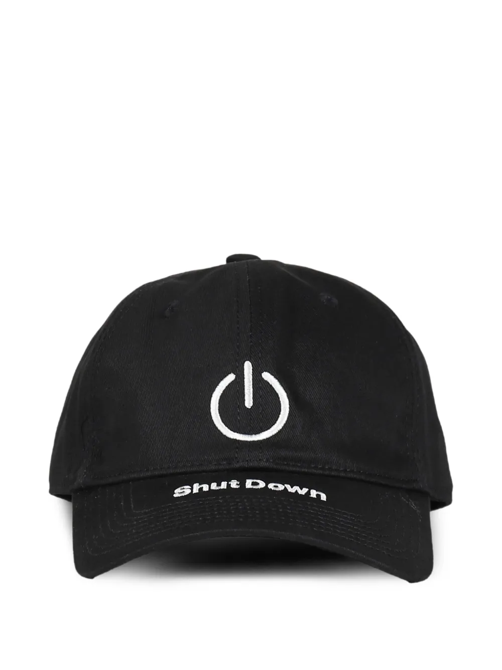 

Бейсболка с вышитым логотипом VETEMENTS, черный