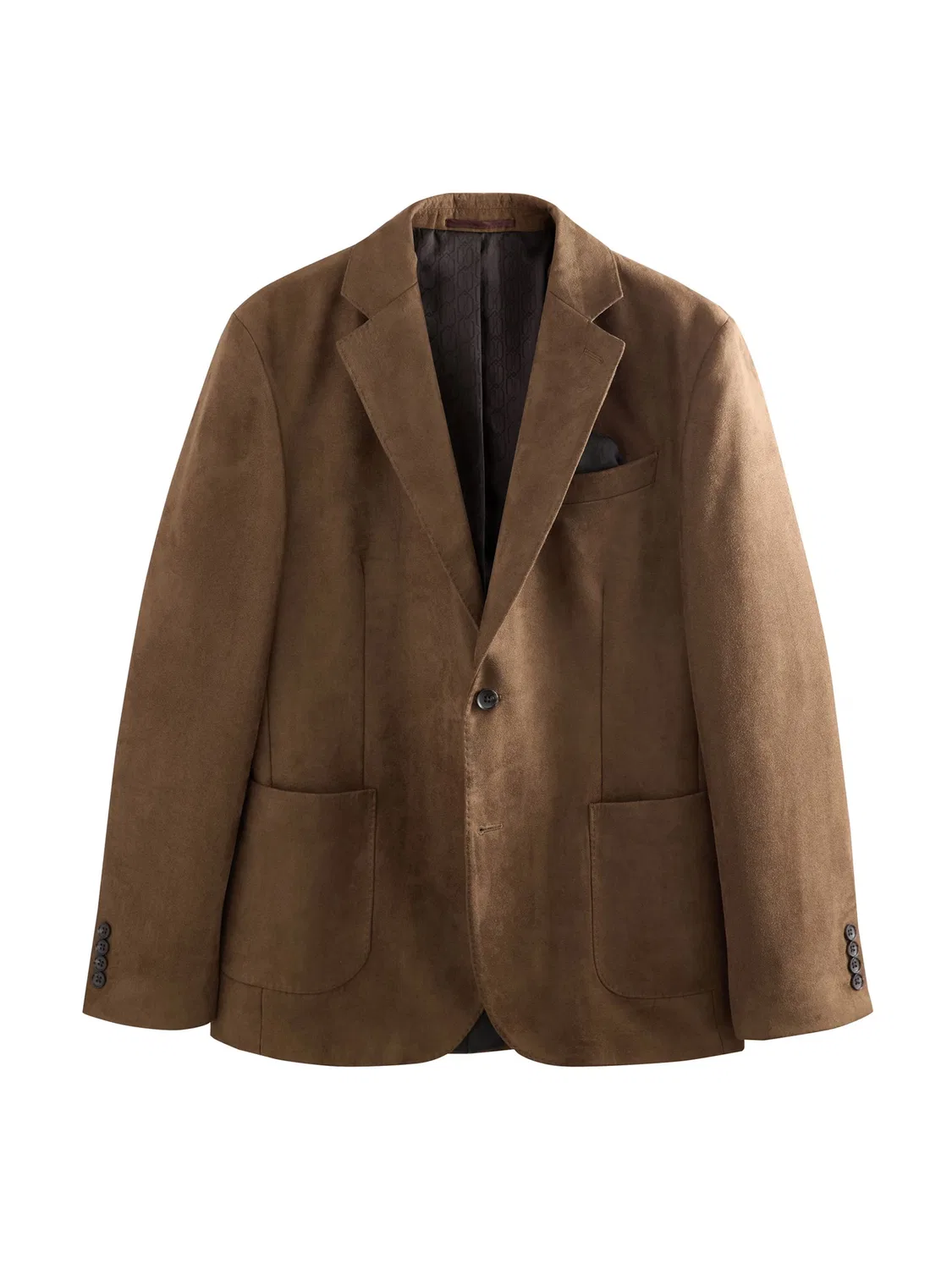 Пиджак стандартного кроя Next, Light Brown