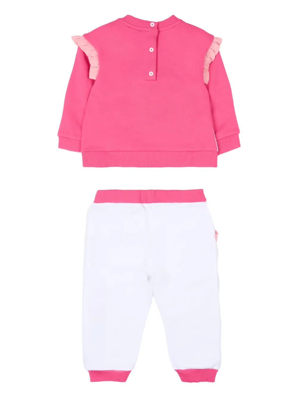 Спортивный костюм с оборками Missoni Kids, белый — фото 2