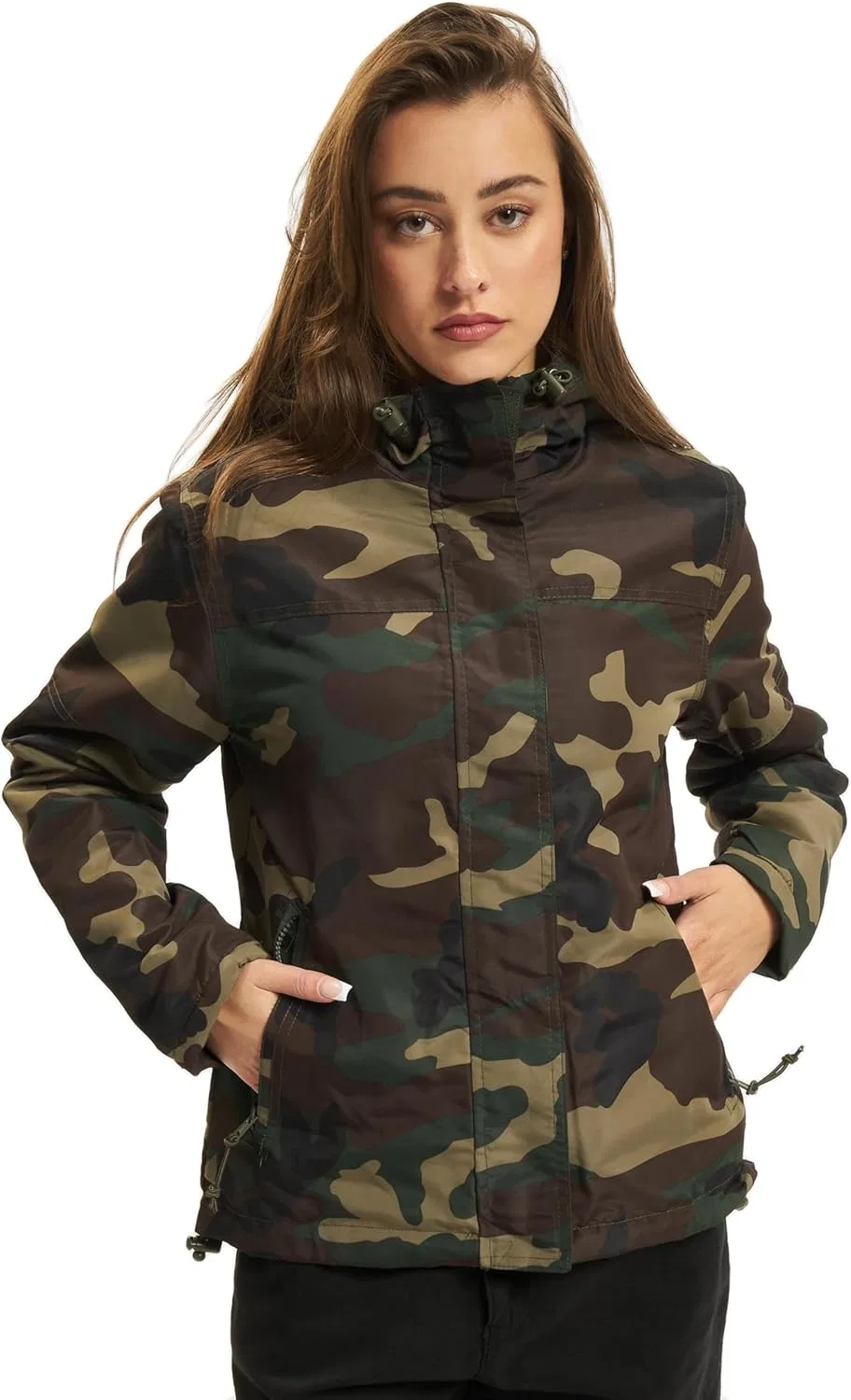Женская куртка Woodland Camo, Brandit