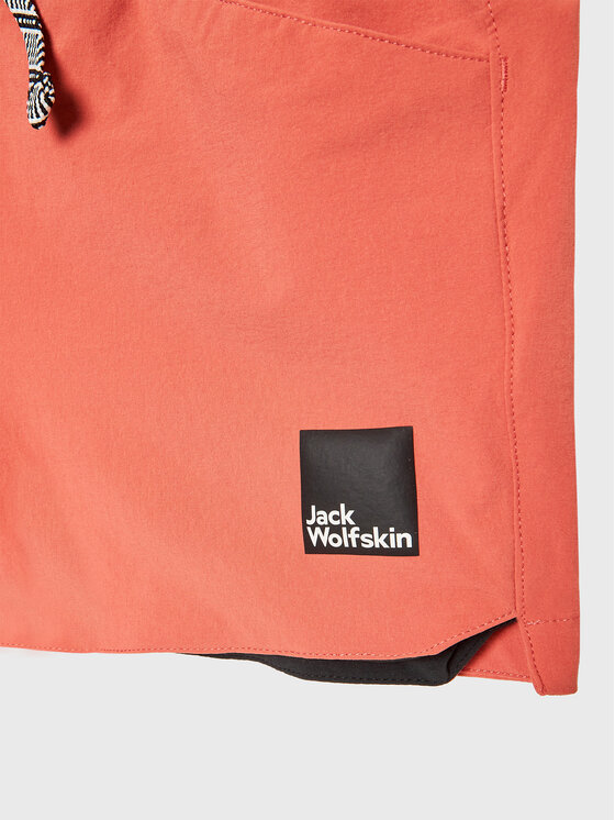Спортивные шорты regular fit Teen 1609881 Jack Wolfskin, розовый — фото 3