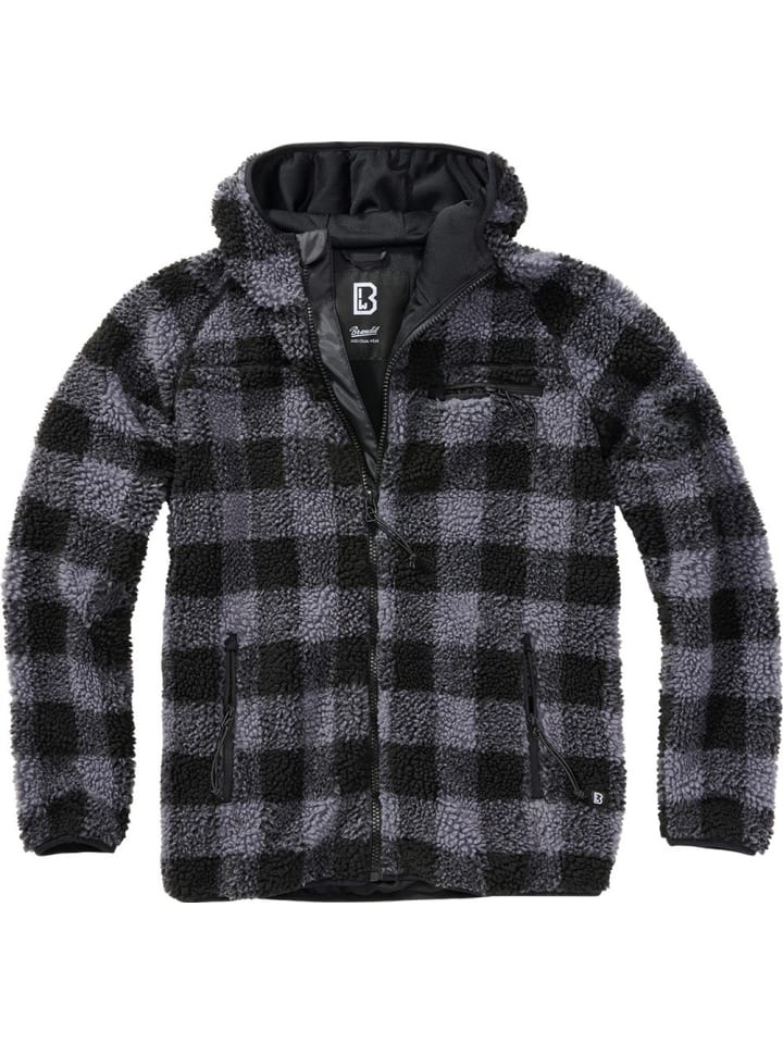 

Флисовая куртка Teddyfleece Worker Jacket Brandit, черный