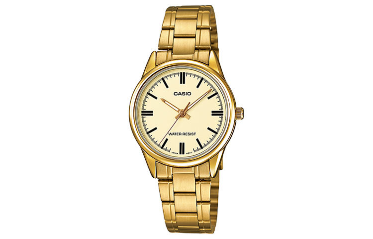 

Женские золотые часы Standard Series LTP-V005G-9A CASIO