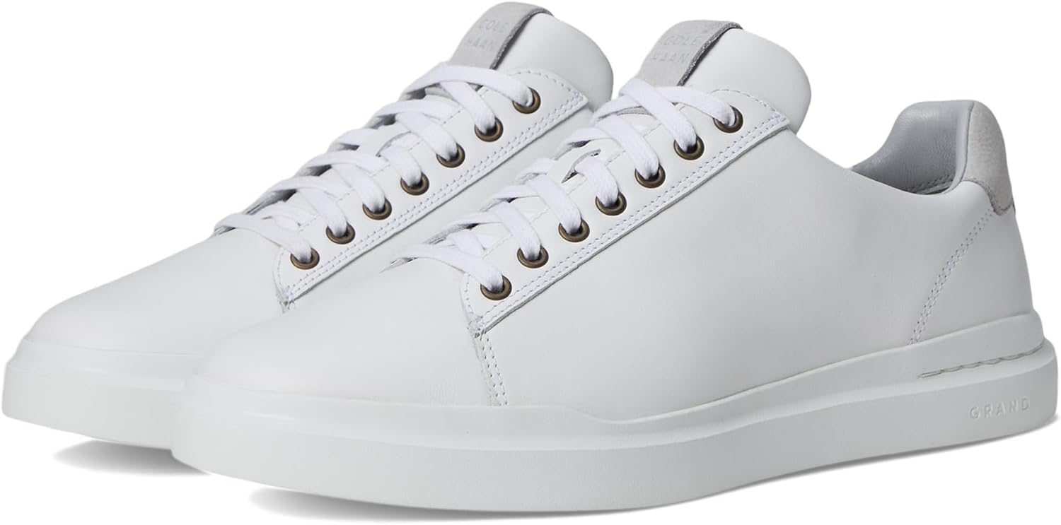 

Мужские кроссовки Cole Haan Grandpro Rally с шнуровкой до носка, Optic White/Microchip