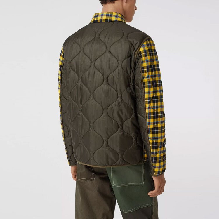 Куртка мужская Burberry желтый — фото 4