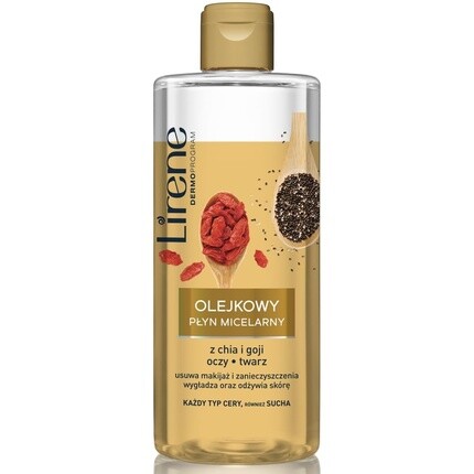 

Мицеллярный лосьон Lirene Soothing Oil с Чиа и Годжи 400мл