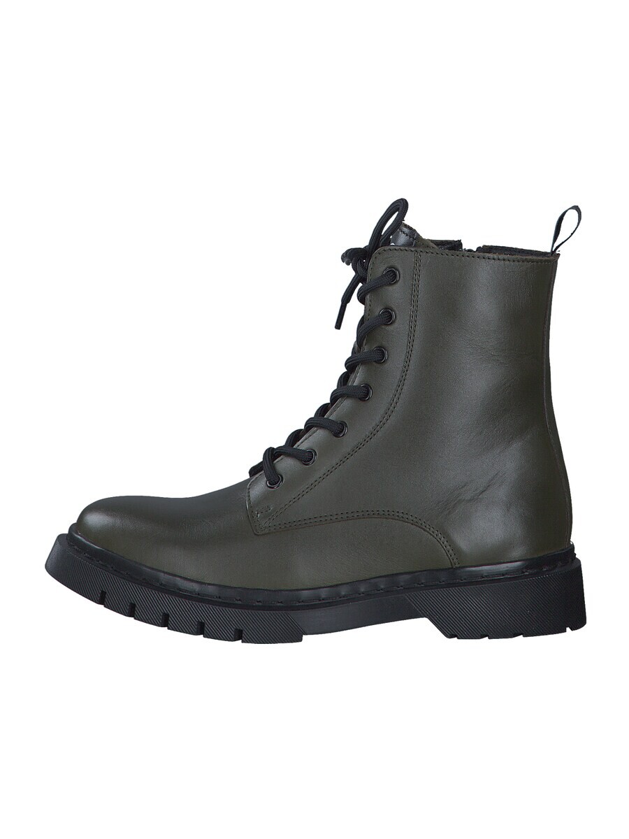 Ботильоны на шнуровке Tamaris Lace-Up Ankle Boots, цвет fir — фото 2