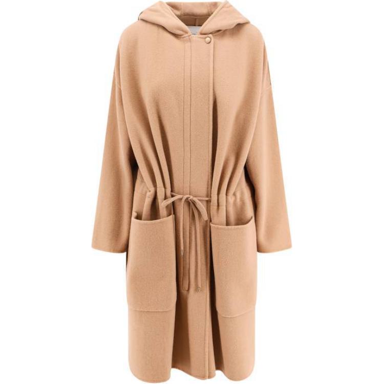 

MaxMara Макс Мара куртка на кулиске, Light Umber