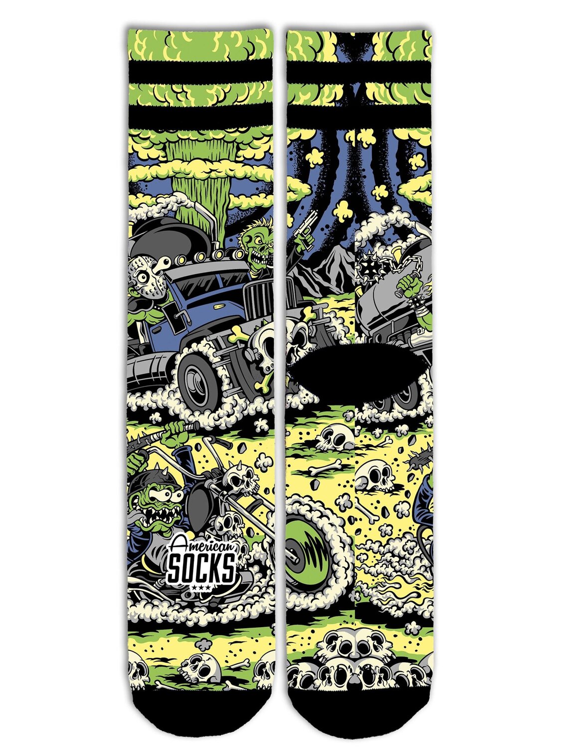 

American Socks Носки 'Wasteland' в черном цвете