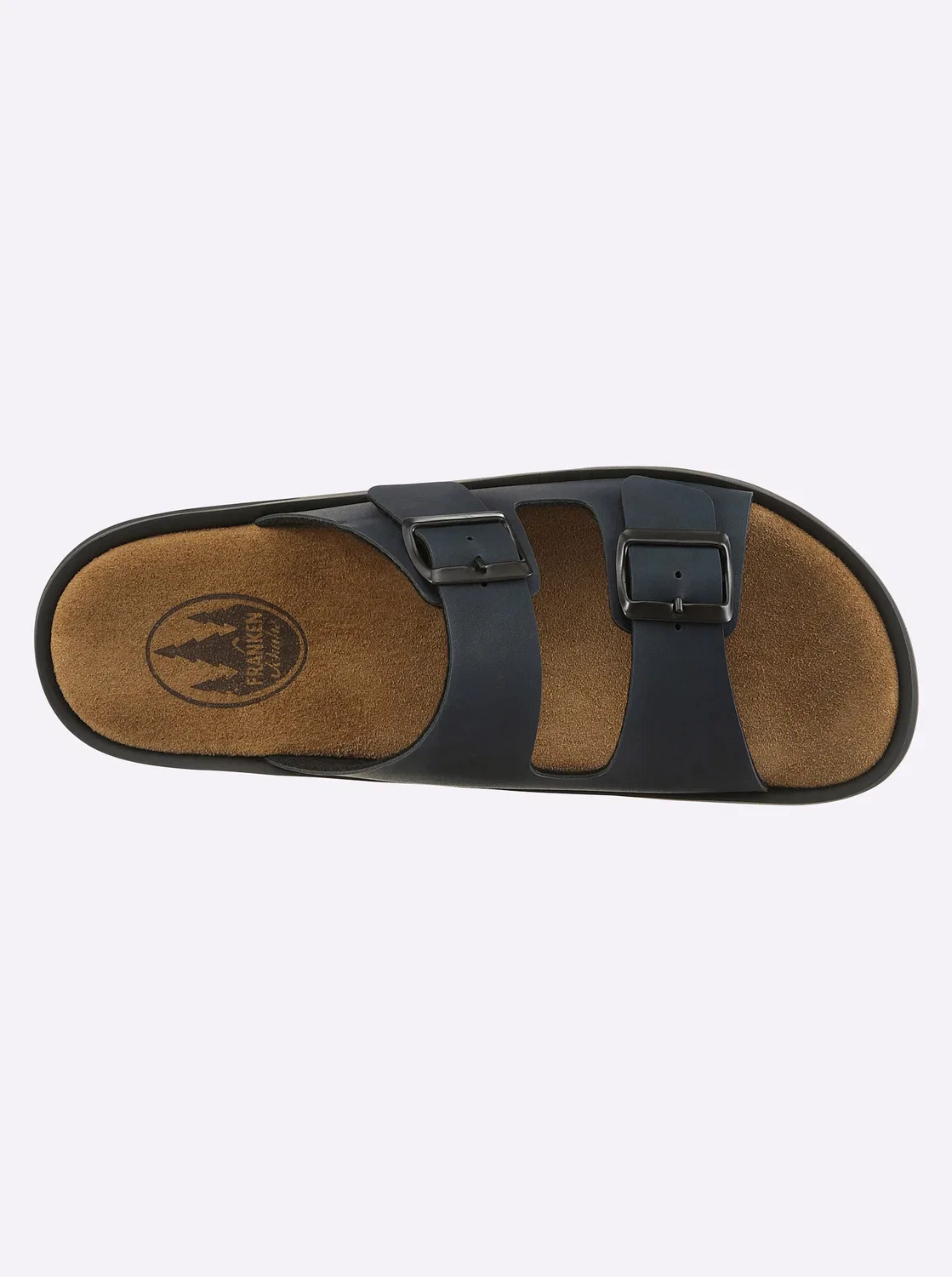 Тапочки с регулировкой полноты, Franken-Schuhe, marine