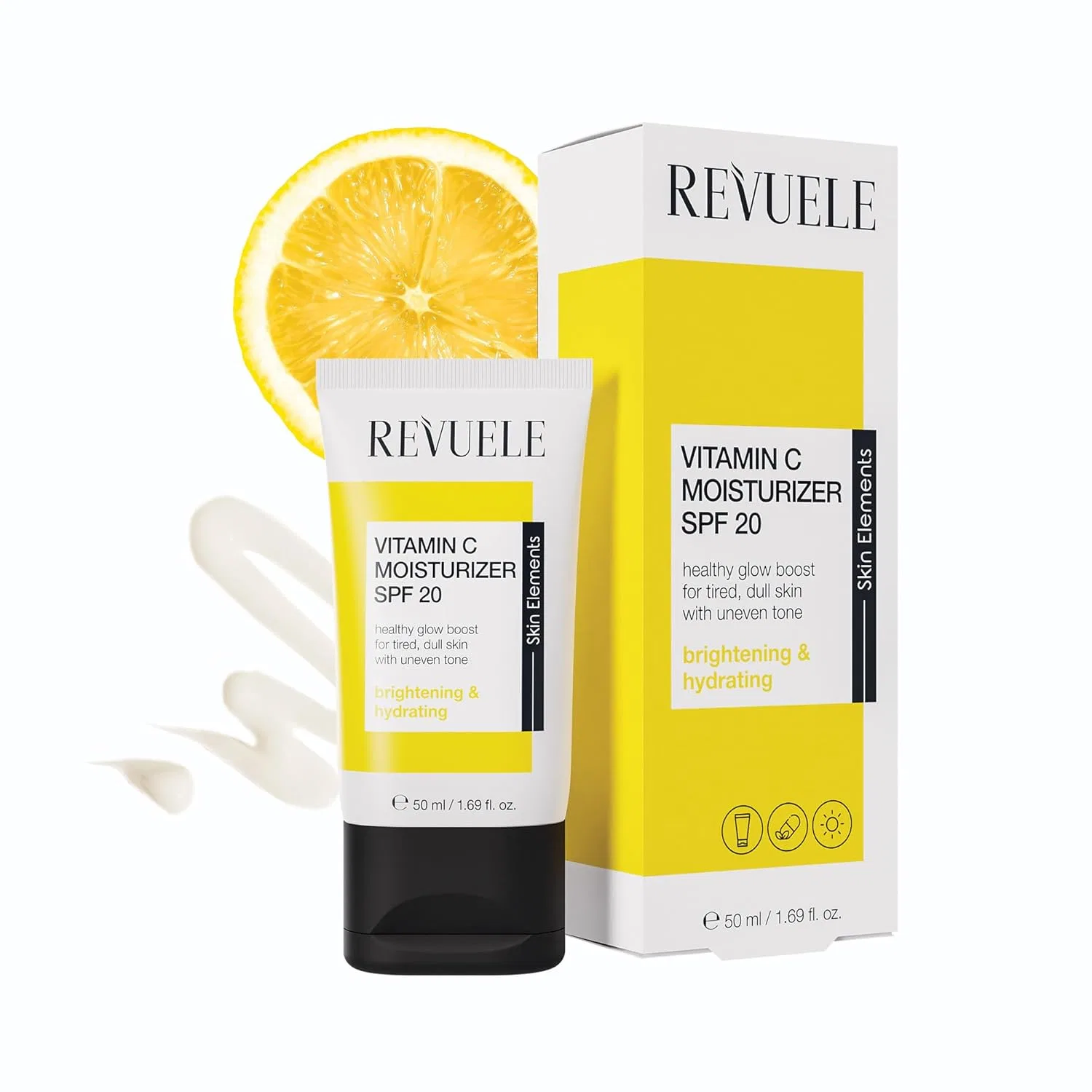 Крем для лица SPF20 REVUELE Дневной Vitamin C с витамином C