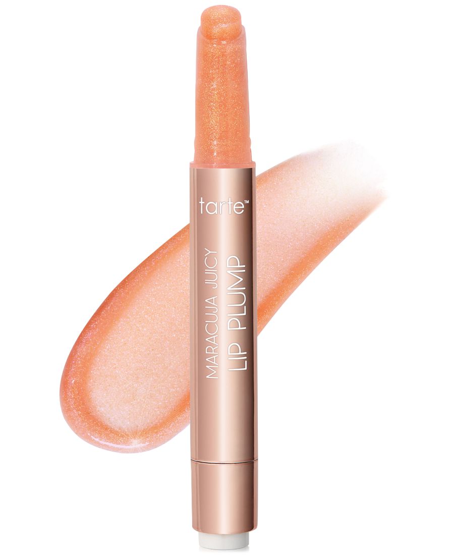 

Блеск для губ Maracuja Juicy Lip Plump Shimmer Glass Tarte, цвет peach