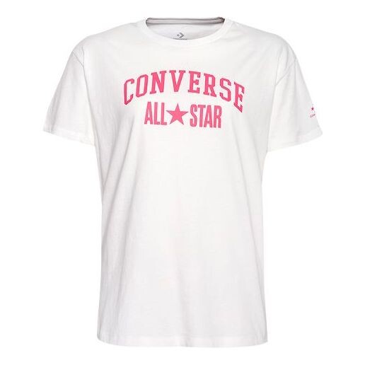 

Футболка logo printing round-neck white Converse, белый