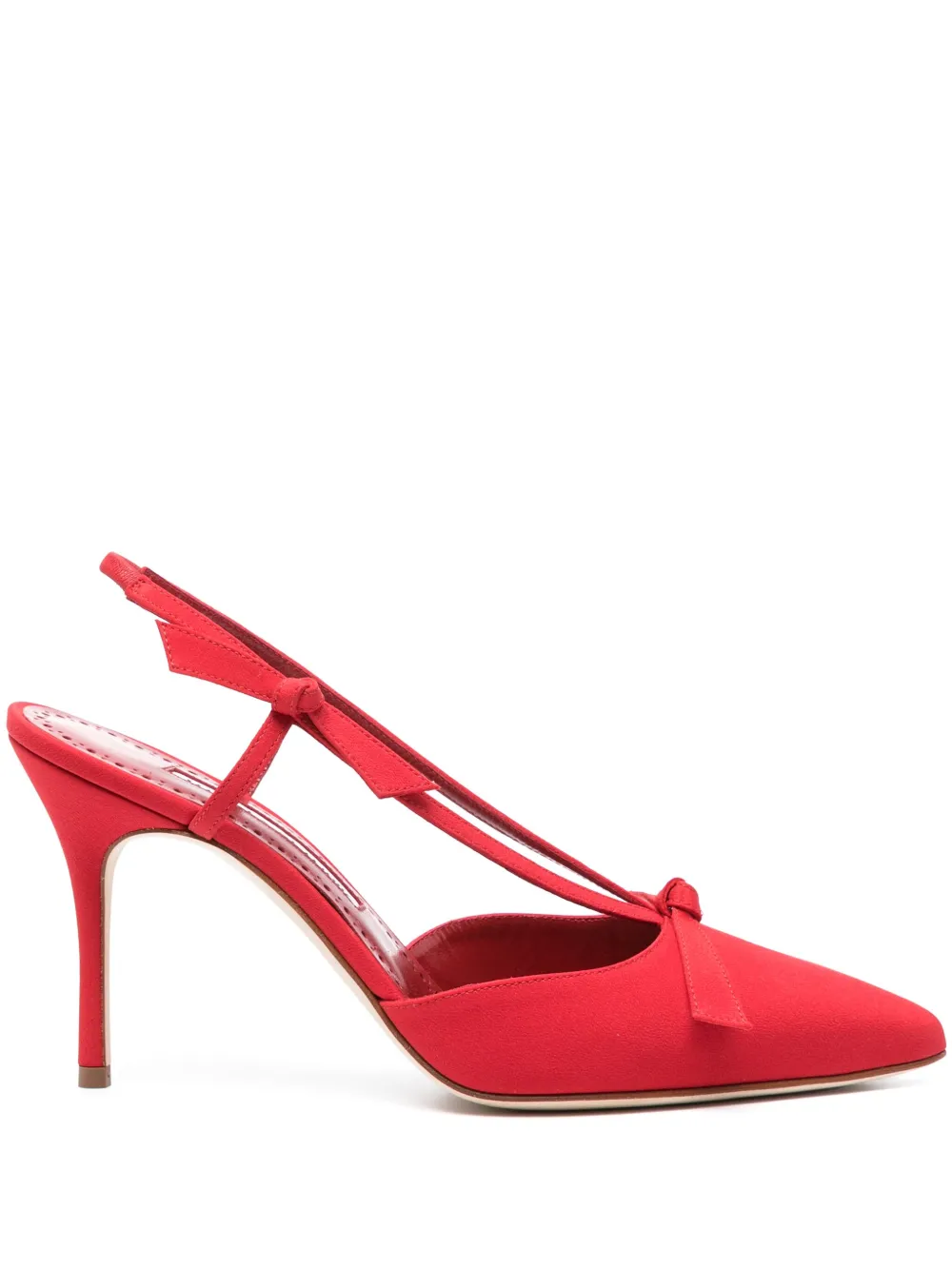 Туфли-лодочки Corintia 90 Manolo Blahnik, красный