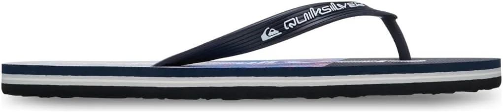 Сандалии мужские Quiksilver Molokai Stripe 26th, голубой — фото 2