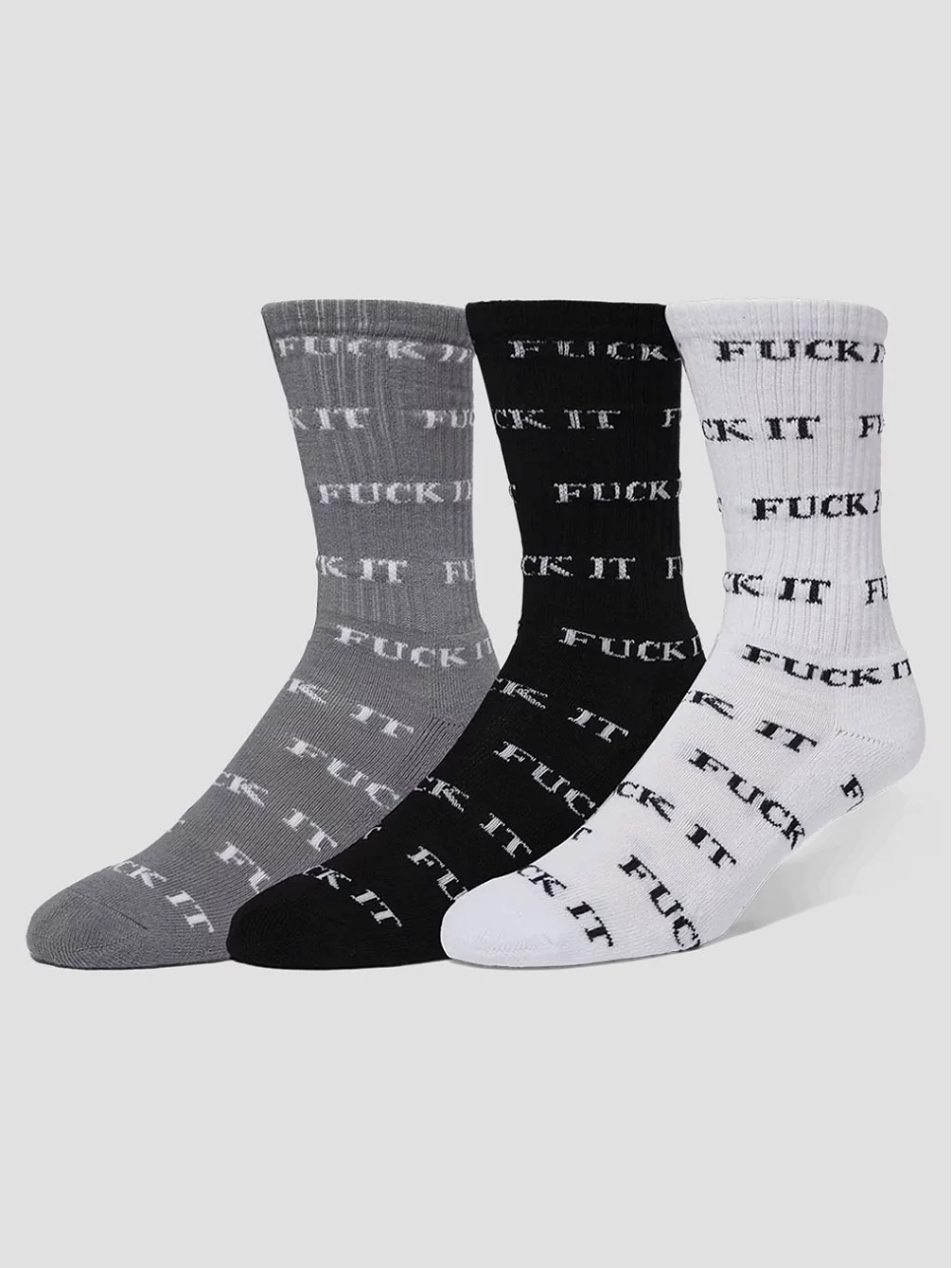 

3 пары носков Fuck It Huf, мультиколор