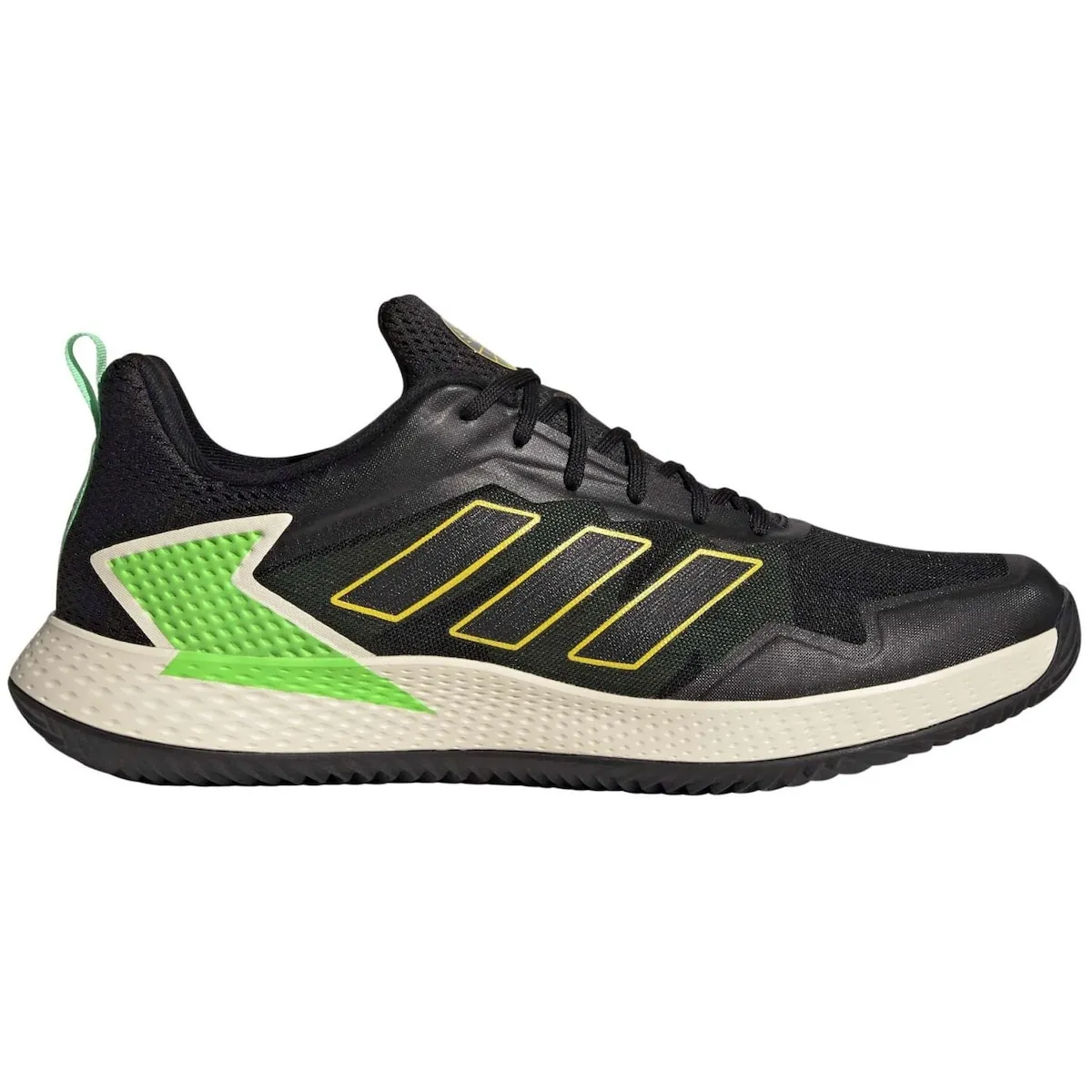 

Adidas DEFIANT SPEED CLAY мужские теннисные кроссовки, черный/зеленый