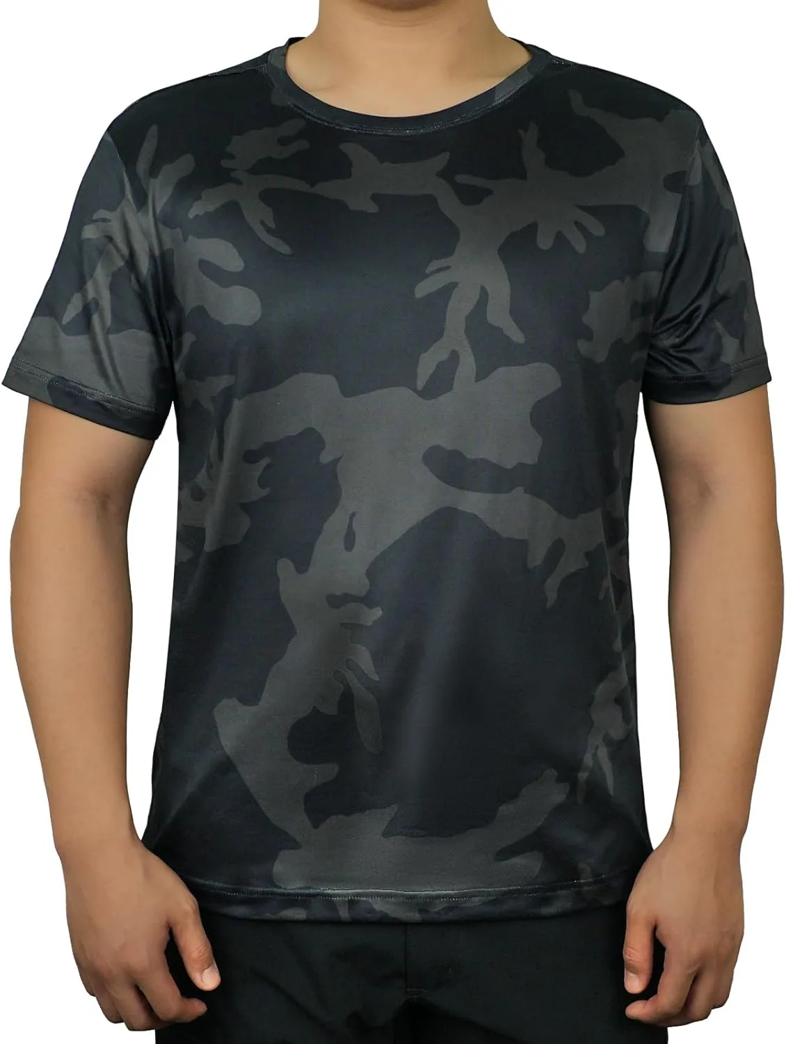 

LOOGU мужская футболка Camo, камуфляжная с коротким рукавом