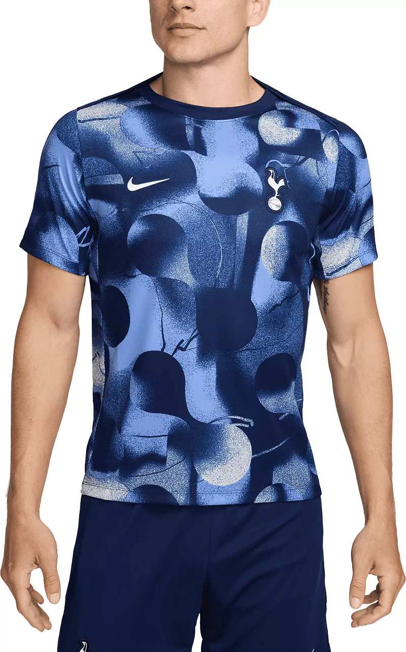 

Синяя предматчевая футболка Nike для взрослые Tottenham Hotspur 2024