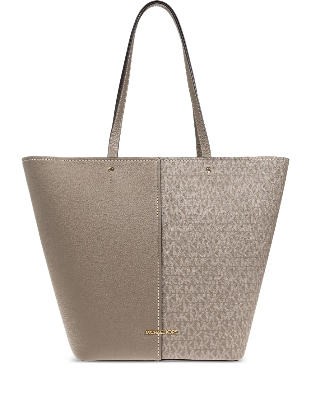

Холщовая сумка-тоут с логотипом Michael Michael Kors, коричневый