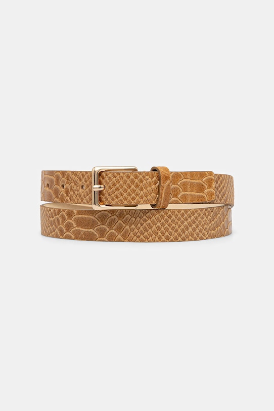 

Кожаный ремень Answear.Lab, коричневый