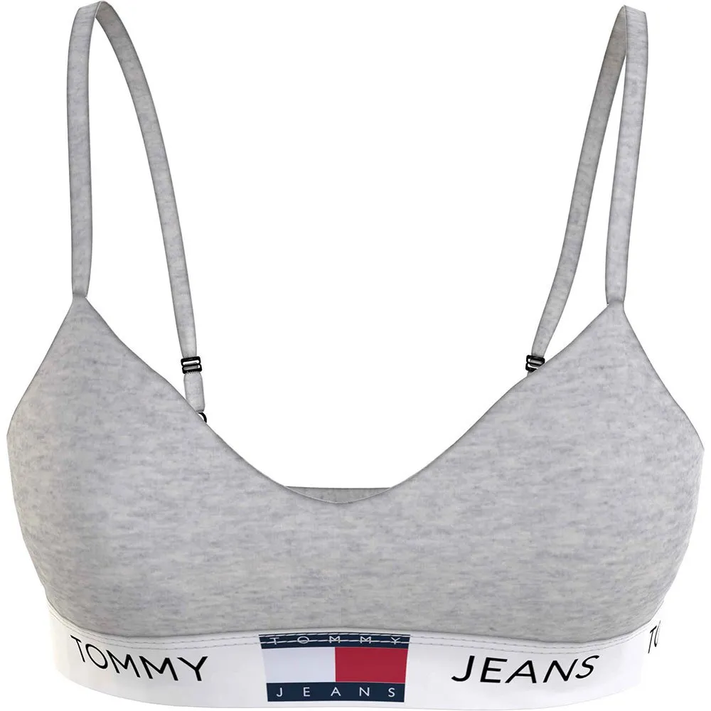

Бюстгальтер Tommy Jeans Heritage Ctn Push-Up, серый