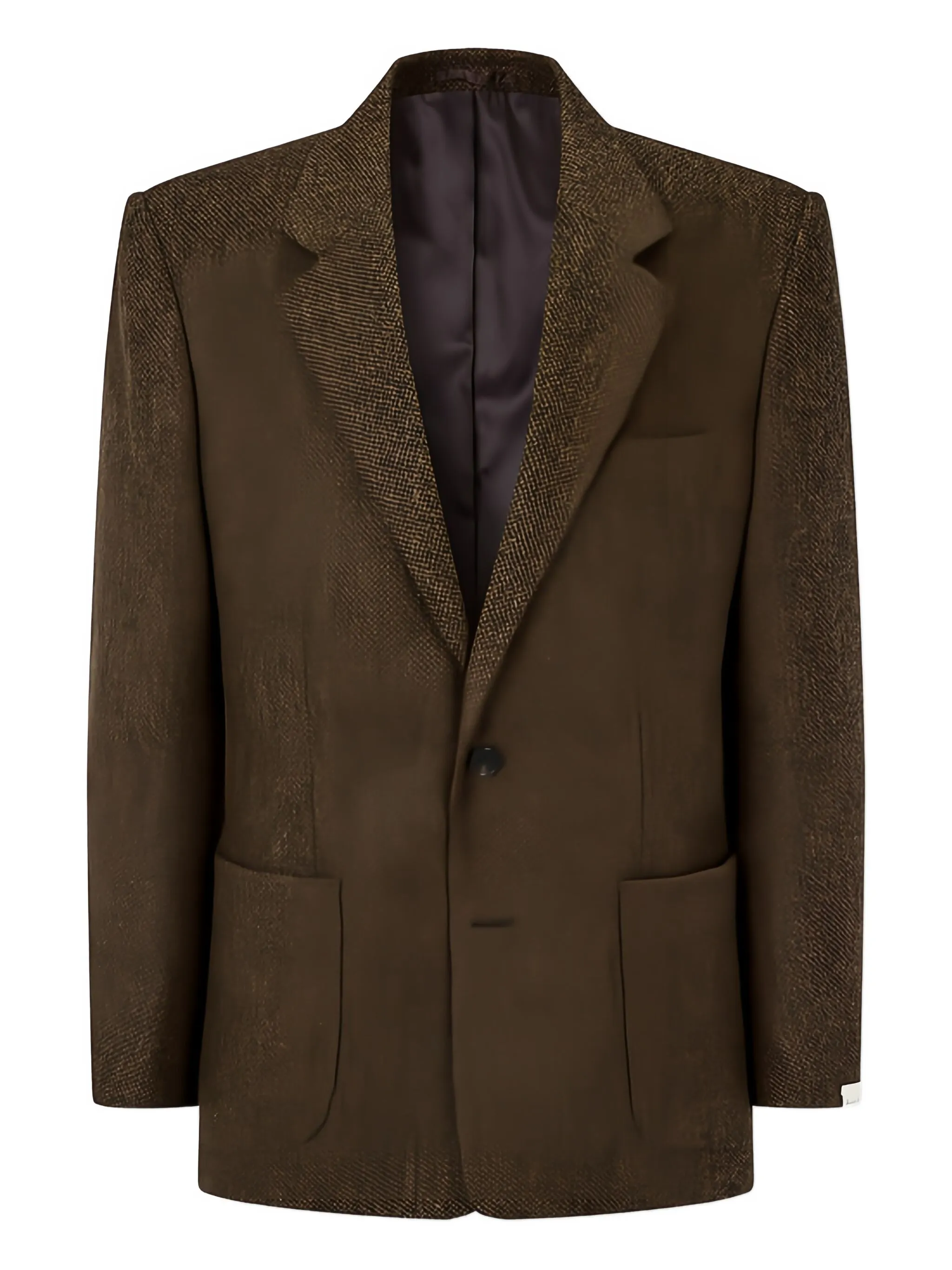 

Порванный блейзер Man On The Boon., коричневый